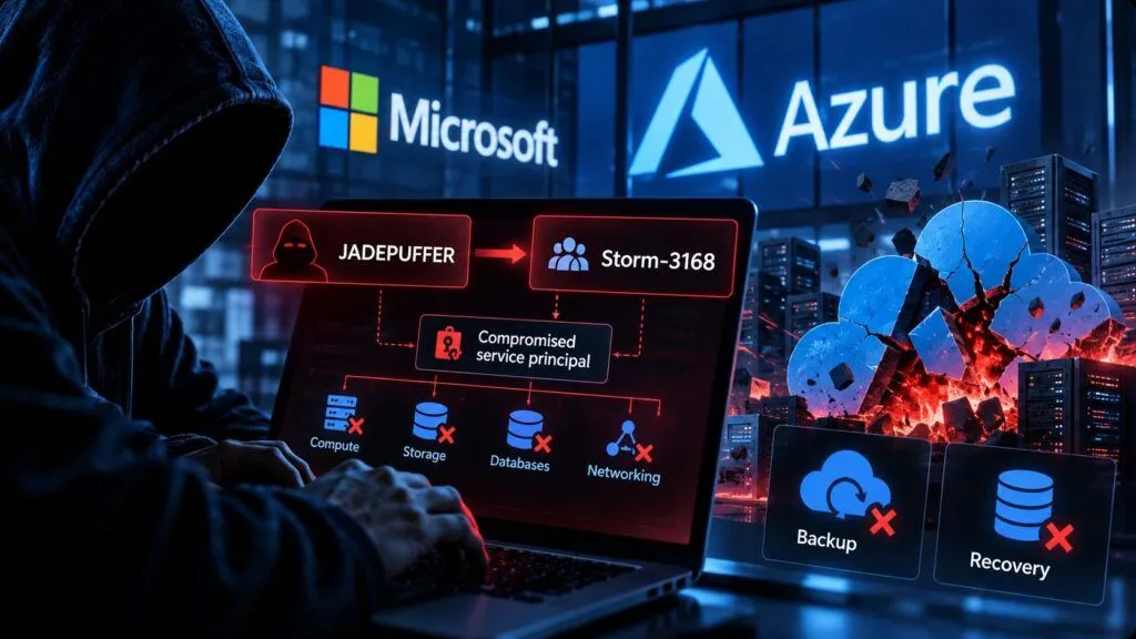 JADEPUFFER colpisce Azure: l’attacco agentico cancella risorse cloud