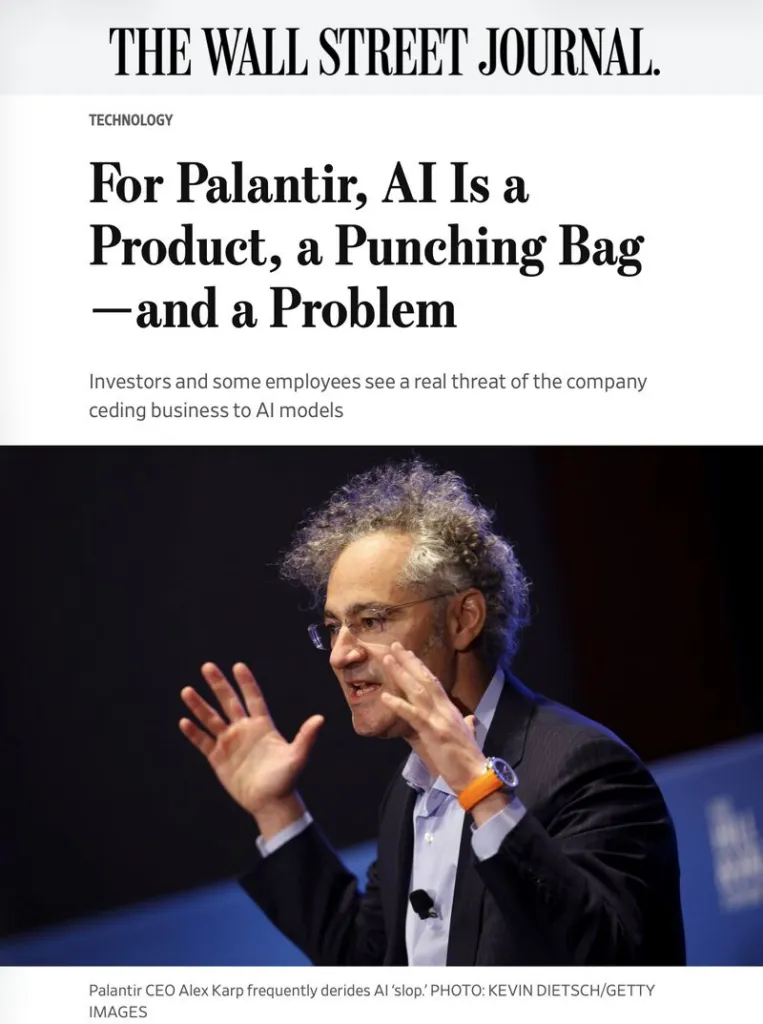 Palantir, l’azienda che vende ai governi l’antidoto contro l’hype dell’AI