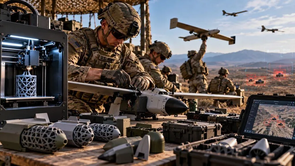 US Army arma droni assemblati dai soldati: la guerra diventa fabbrica