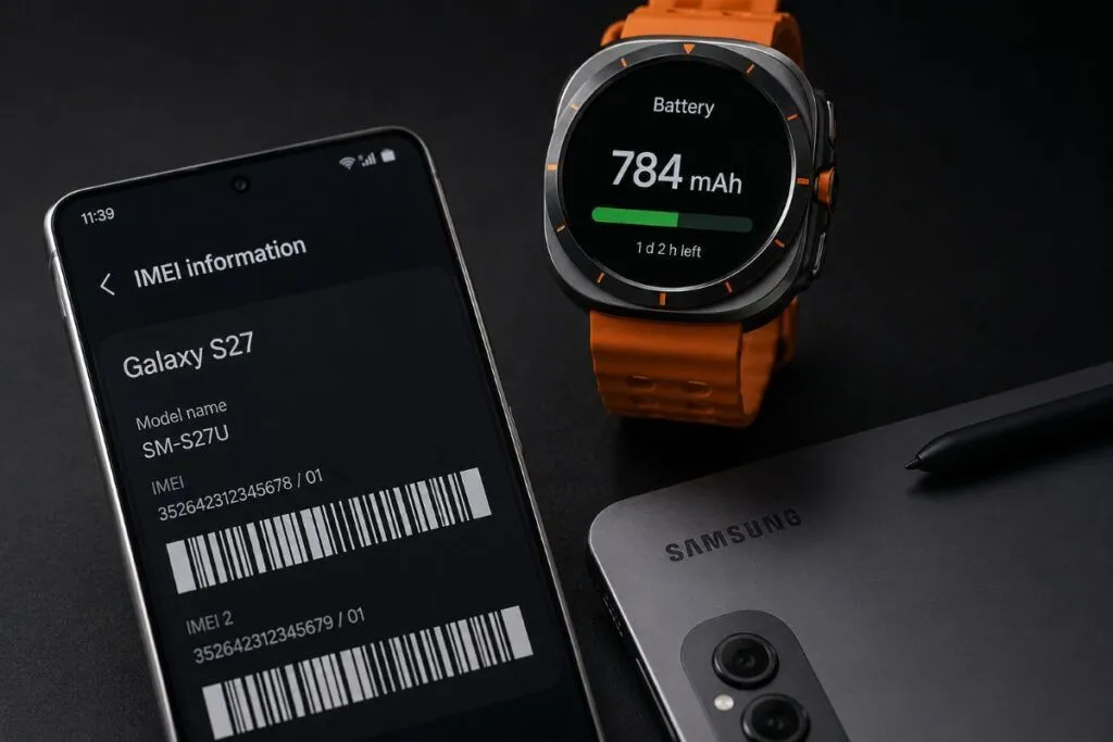 Samsung prepara Galaxy S27, Watch Ultra 2 e ripensa il Tab S12 Ultra