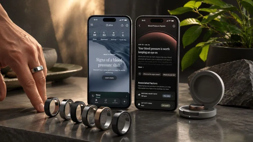 Oura Ring 5 monitora ipertensione e apnee con design ultra-sottile