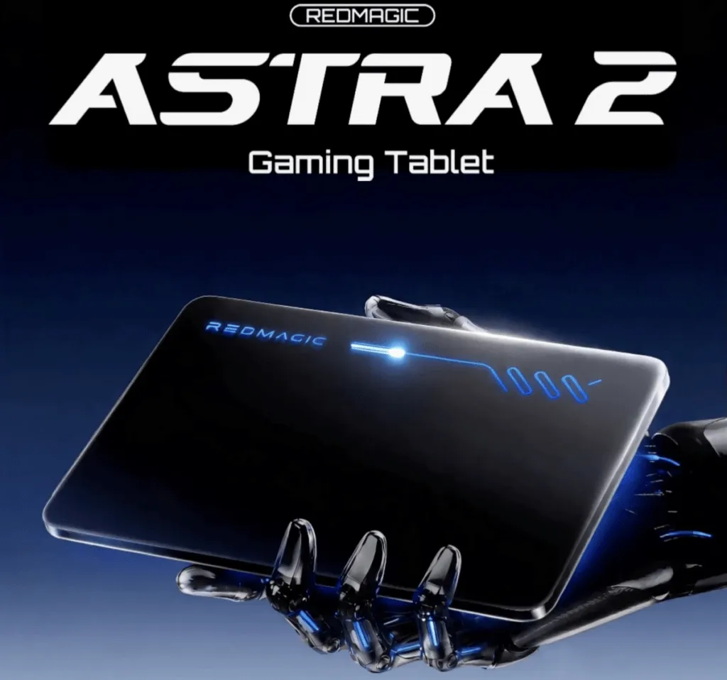 RedMagic Astra 2 è ufficiale: il tablet “mostro” a 185Hz che supporta i giochi Steam (e ha pure due porte USB-C)