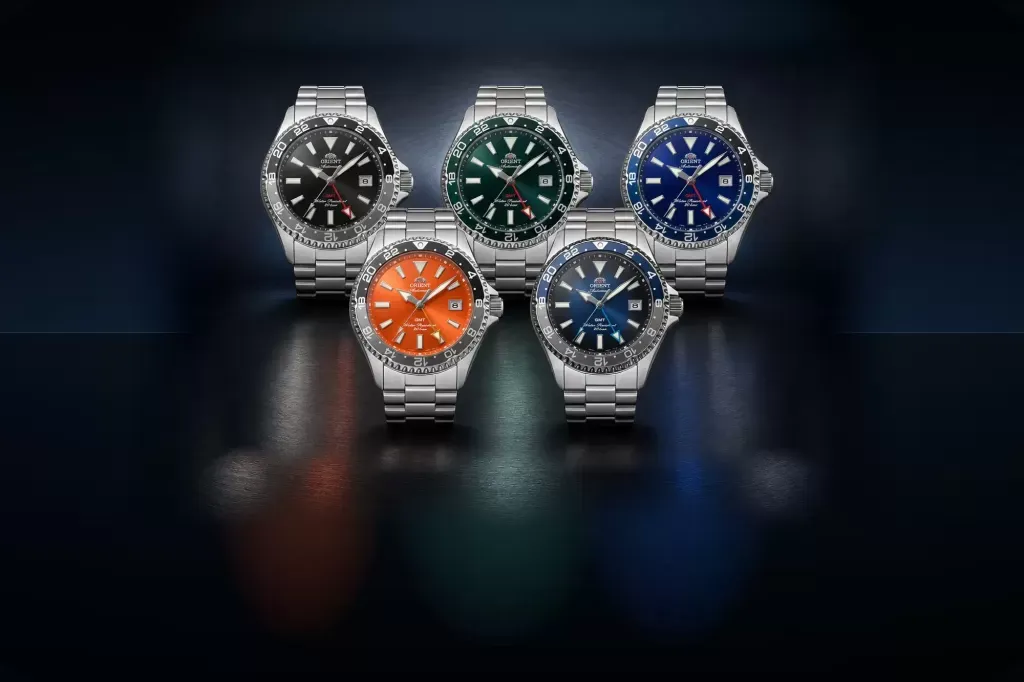 Orient Mako, 처음으로 GMT를 품고 다섯 가지 매력적인 색상으로 등장