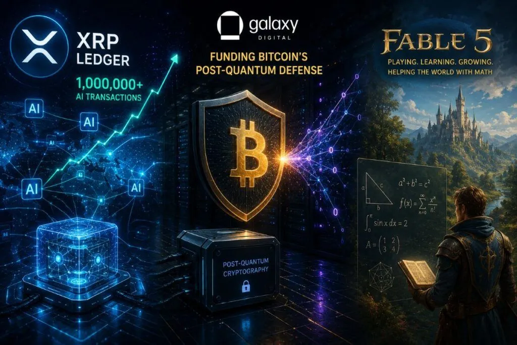 XRP Ledger supera un milione di pagamenti AI mentre Bitcoin prepara il dopo-quantum