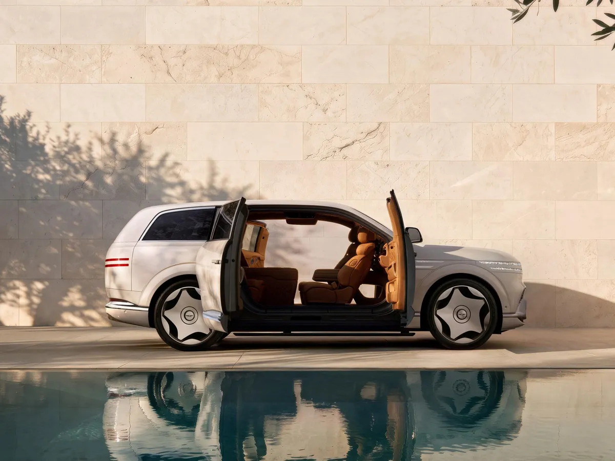 The Genesis GV90 blows the bloody doors off what’s possible in EV design