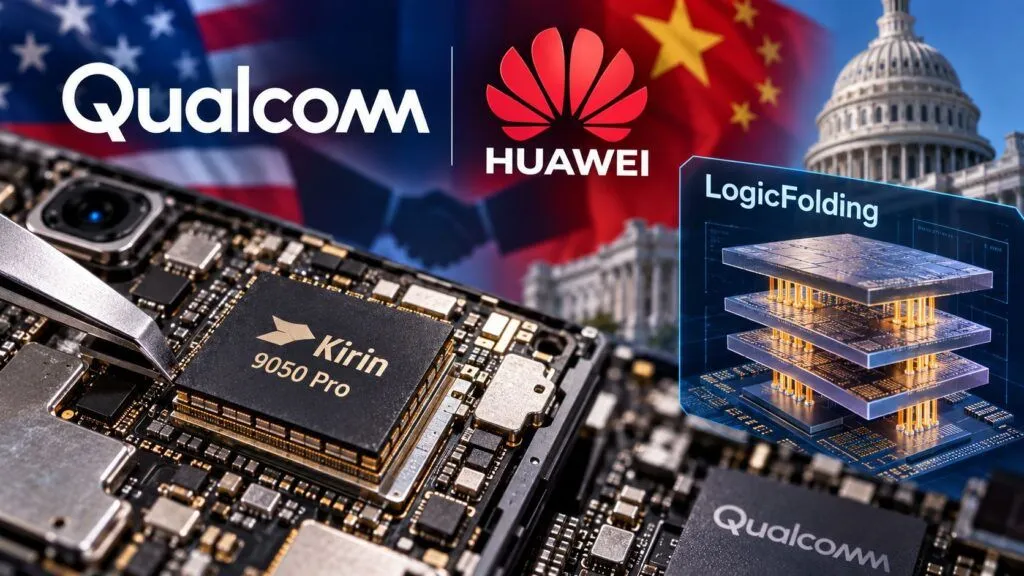 Qualcomm licenzia LogicFolding: Huawei vende l’IP che aggira i limiti USA