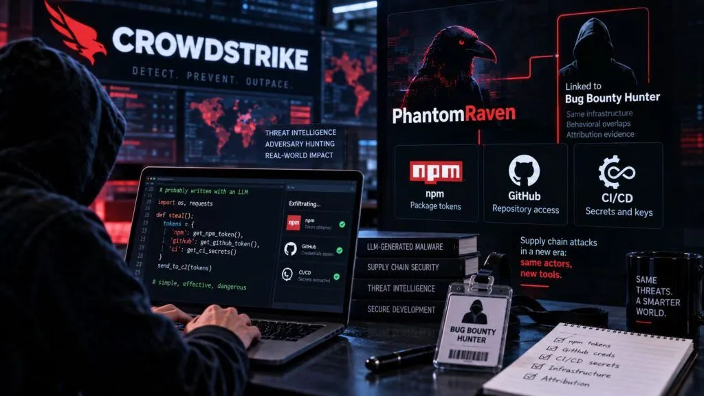 PhantomRaven, il bug bounty hunter usa LLM e npm per rubare segreti agli sviluppatori