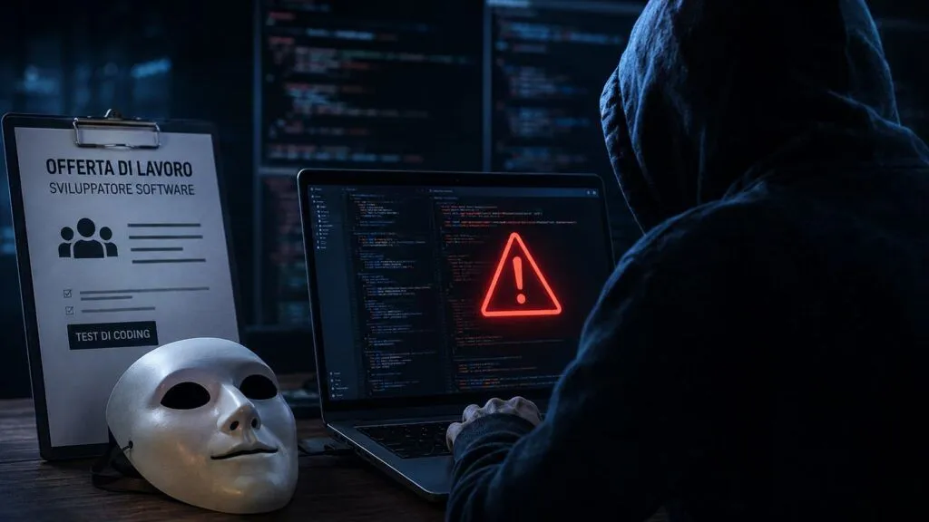 Nimbus Manticore usa falsi recruiter per distribuire NodeRabbit e PollCat