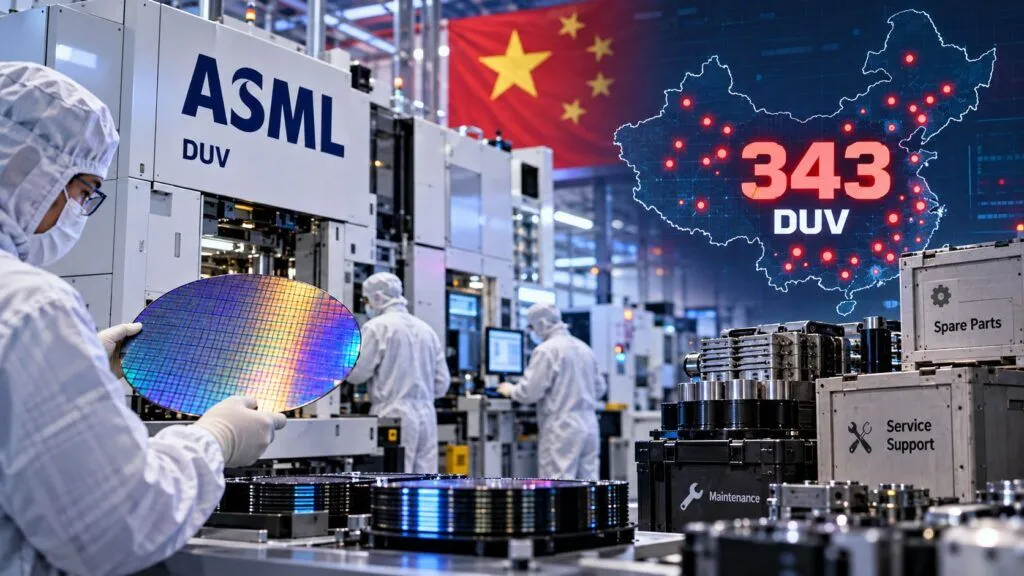 Cina, 343 scanner DUV stimati: l’embargo scopre il limite dei divieti