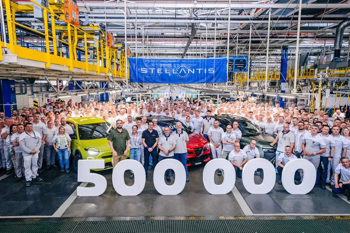 Stellantis, Tychy taglia il traguardo dei 500.000 B-SUV