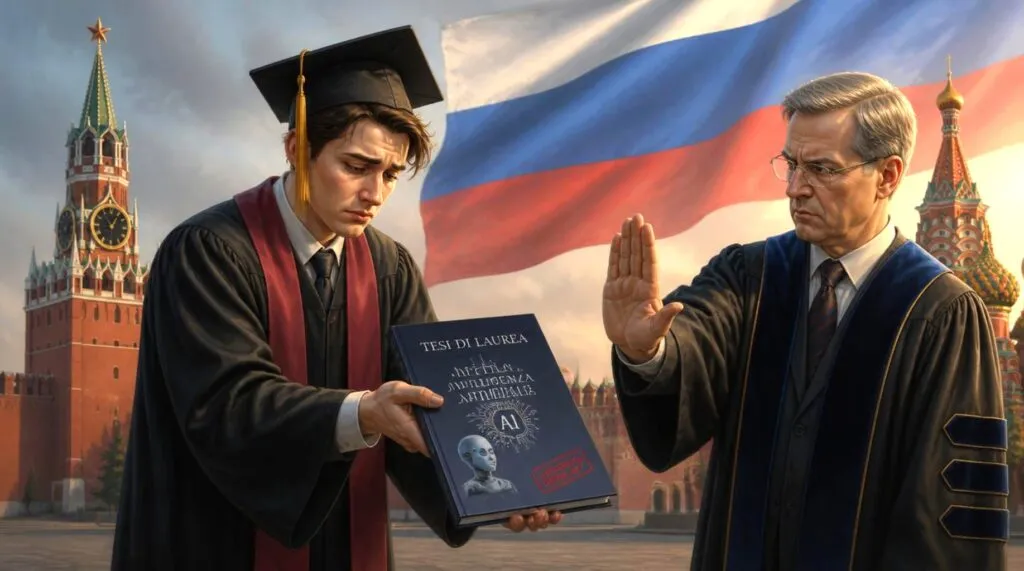 Russia, addio alle tesi di laurea: l’AI cambia le regole dell’università