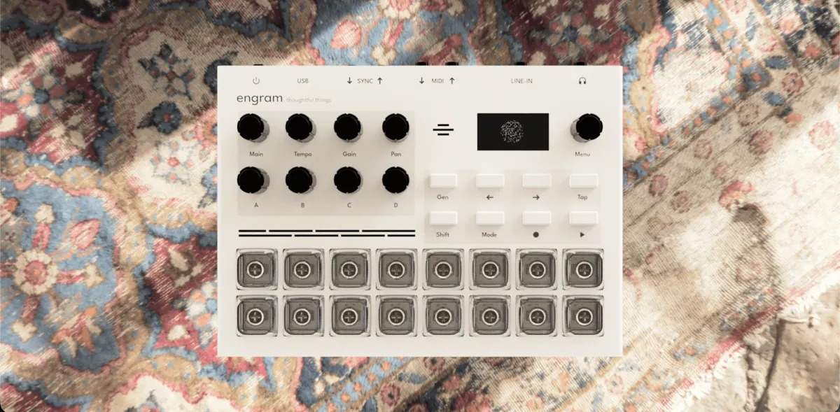 Engram is a sampler that turns broken AI hallucinations into music