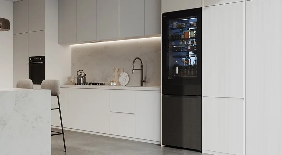 LG amplia la gamma InstaView Fit & Max con nuovi frigoriferi più capienti e intelligenti