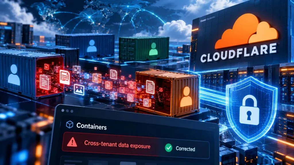 Cloudflare Containers espone dati tra tenant: il bug rompe l’isolamento cloud