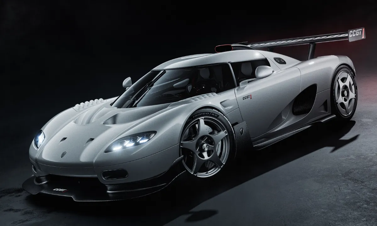 Koenigsegg CCGT1: rispolverato il mito del 2007 con una belva da 1.600 CV