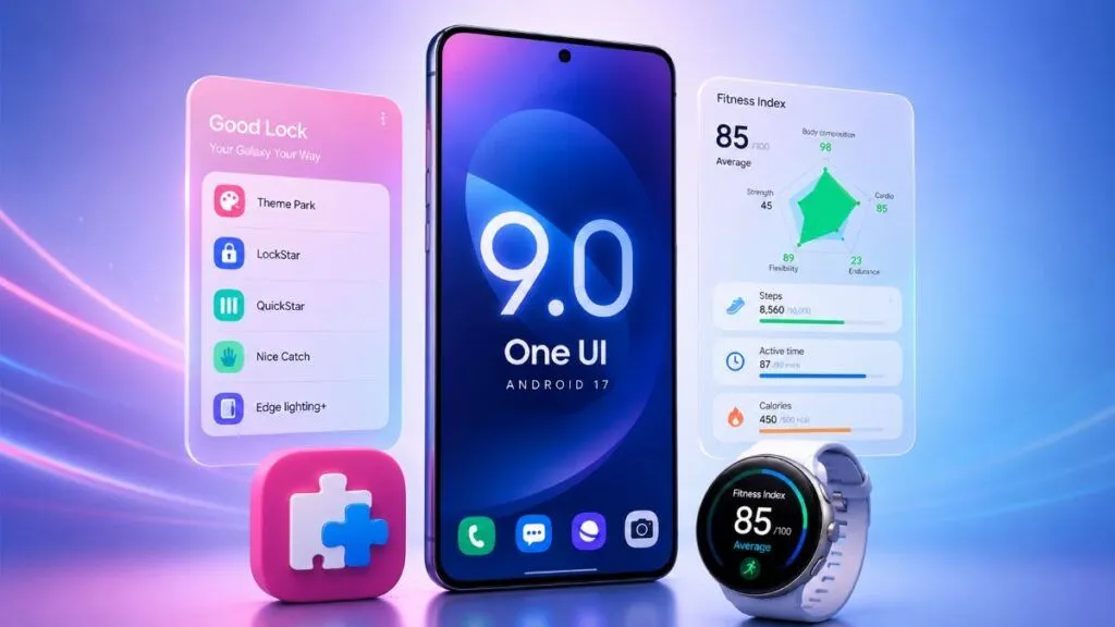 Samsung aggiorna Good Lock e Health mentre One UI 9.0 prende forma su Galaxy S24 e Z Fold 7