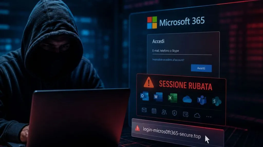 NovaCookies ruba sessioni Microsoft 365: il phishing AiTM costa 320 dollari