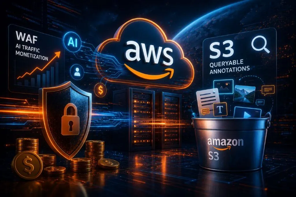 Svolta AWS: ora i bot AI pagheranno in stablecoin per scansionare i siti, e S3 diventa intelligente