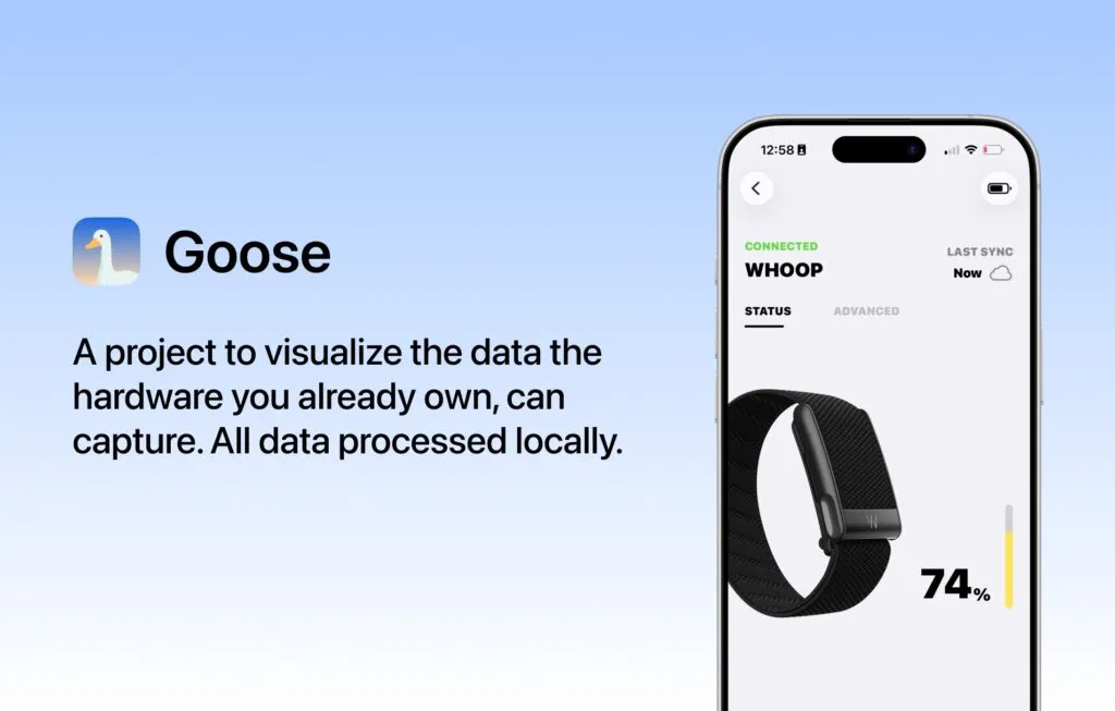 Goose è un’app open source che potrebbe eliminare l’abbonamento obbligatorio di WHOOP