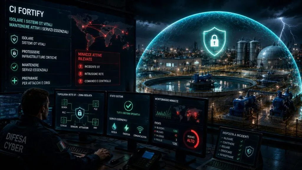 CI Fortify impone l’isolamento fisico dei sistemi OT vitali
