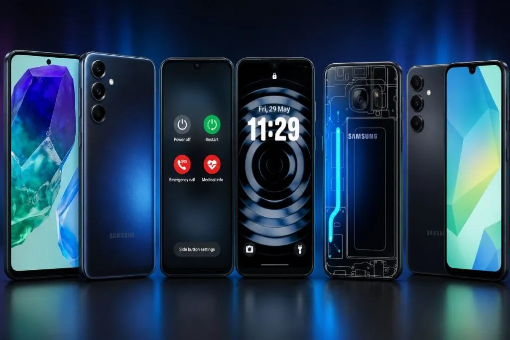 One UI 8.5 arriva su Galaxy M55, A16 5G e A17 5G con patch e novità