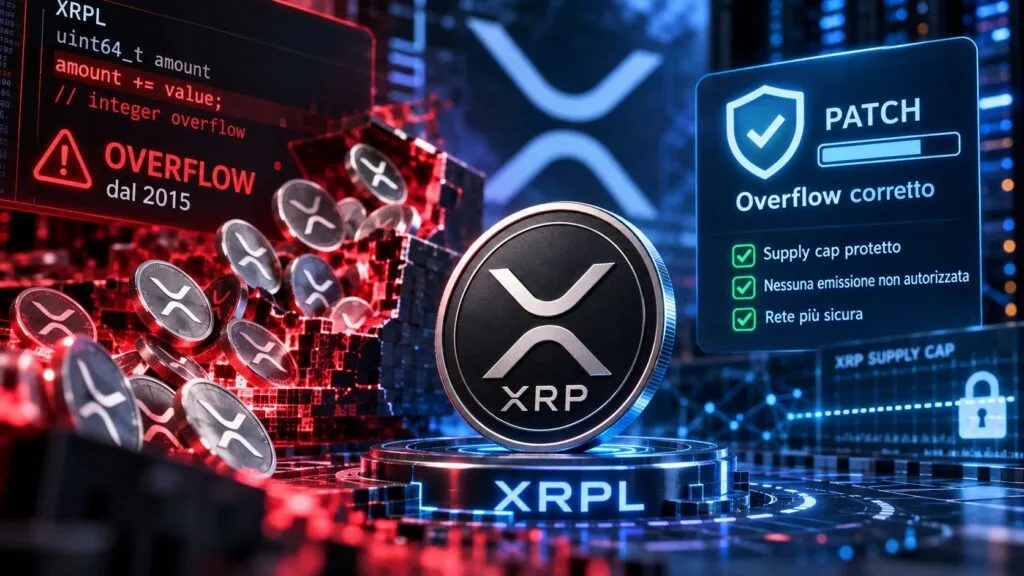 XRP Ledger, bug decennale poteva creare XRP dal nulla e aggirare il supply cap