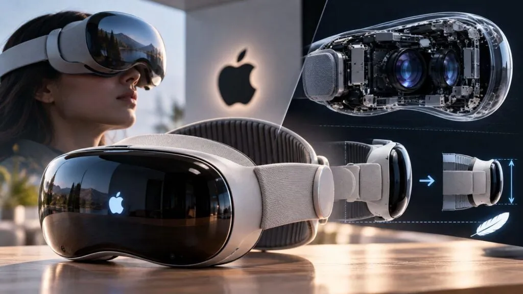 Apple alleggerisce Vision Pro: il vero problema del visore era il peso