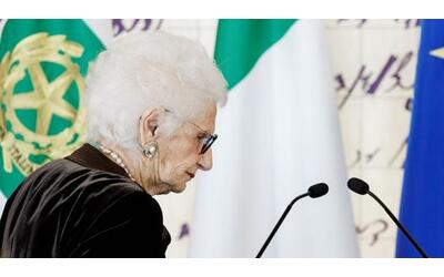 Liliana Segre Perch non si pu usare Gaza contro il Giorno della Memoria e per chi davvero questa giornata