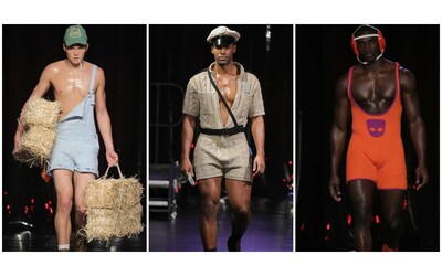 A New York sfila in passerella la prima collezione fatta solo con lana di pecore gay Anche i montoni sono omosessuali e vengono uccisi per questo