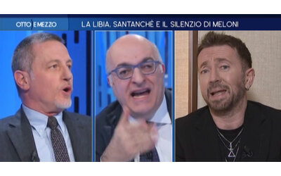 Almasri, Sechi e il ‘complotto’ della Cpi contro il governo Meloni. Scanzi: “Narrazione fantasy”. Giannini: “Saranno toghe rosse?”. Bagarre a La7
