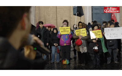 Antisemitismo presidio contro il Ddl Romeo Incostituzionale Una vendetta del Governo per le manifestazioni per la Palestina