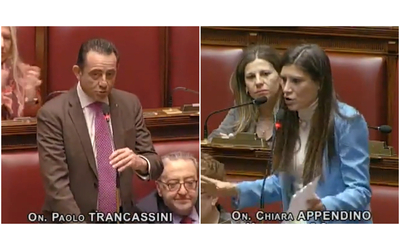 Appendino d della cronista a Meloni ma FdI capisce tronista e scoppia la bagarre alla Camera Video