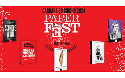Arriva “Paper Fest” il 30 giugno a Carrara: libri in piazza per la rassegna della casa editrice Paper First di SEIF
