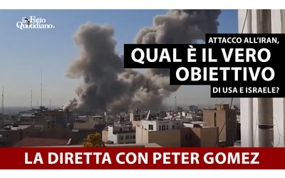 Attacco all Iran qual il vero obiettivo di Usa e Israele Segui la diretta con Peter Gomez e la professoressa Farian Sabahi