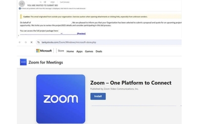 Attenzione alla nuova truffa della falsa riunione di lavoro, Microsoft lancia l’allarme: “Non cliccate sui link di Teams, Zoom o Meet, servono per prendere il controllo del vostro dispositivo”