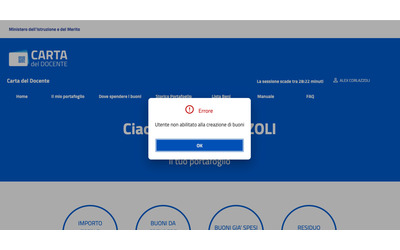 Beffa per maestri e prof la piattaforma Carta docente da oggi online in manutenzione percorso a ostacoli per godere di 383 euro