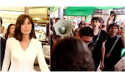 Bernini contestata a Pisa da un gruppo di giovani pro-Palestina: “Ci hanno impedito di parlare all’evento di Forza Italia”
