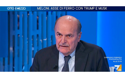 Bersani a La7: “Meloni parla una volta all’anno e non dice nulla sui problemi degli italiani. Soros? Con Musk c’entra come il burro con la ferrovia”