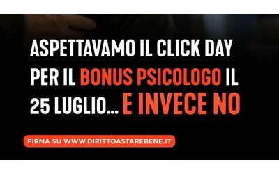 Bonus psicologo 2025, manca il decreto attuativo e slitta il click day. L’appello: “Ora una legge popolare per garantirlo a tutti”