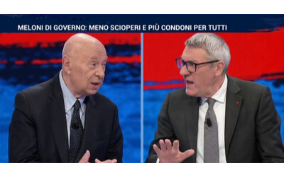 Botta e risposta su La7 Mieli spinge sul riarmo Landini si oppone Vediamo prima come l Ucraina spende i fondi inviati