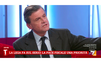 Calenda a La7: “L’unica rottamazione che serve è quella di Salvini, questo è un governo di incapaci che sa solo dare un po’ di mance”