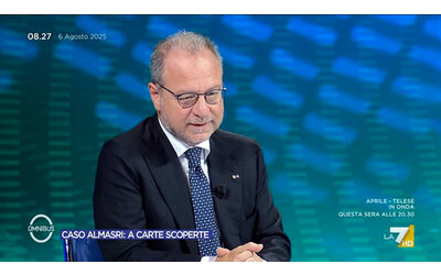 Caso Almasri, Mulè (FI) a La7: “Se il ministro Nordio rileva un problema nel suo ufficio deve prendere delle decisioni”