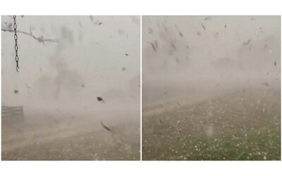 “Chicchi grandi come palline da golf e strade ricoperte di ghiaccio”: la grandinata da record in Texas diventa virale – VIDEO