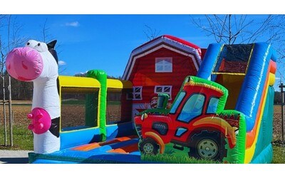 Cocci di vetro nascosti nello scivolo a una festa per bambini in un centro commerciale di Sassari