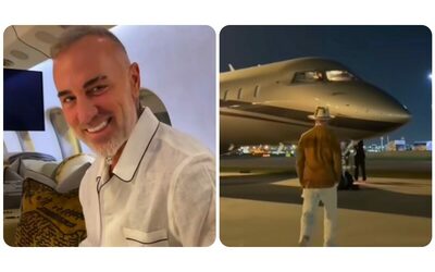 “Consuma come 900 famiglie italiane e 45mila auto”: è polemica per il nuovo aereo privato superlusso di Gianluca Vacchi