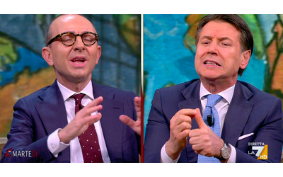 Conte a La7: “Il partito trasversale delle armi ha completamente fallito”. Scontro con De Angelis