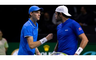 Coppa Davis, Sinner esalta Berrettini: “Ha fatto una partita incredibile, mi ha portato in braccio oggi”. E poi le parole di grande stima
