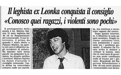Da punto di ritrovo dove “confrontarsi, bere una birra e divertirsi”, a covo di “illegalità”: com’è cambiata la posizione di Salvini sul Leoncavallo