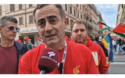 De Palma  Fiom  al corteo Cgil     Manovra senza investimenti su salari e industria