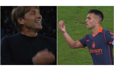 Dico a te  hai paura     scintille tra  Conte  e Lautaro Martinez durante Napoli  Inter   cosa    successo